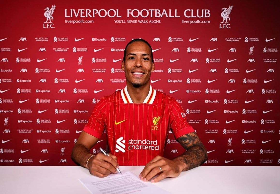 Resmi! Virgil Van Dijk Perpanjang Kontrak Bersama Liverpool Sampai 2027