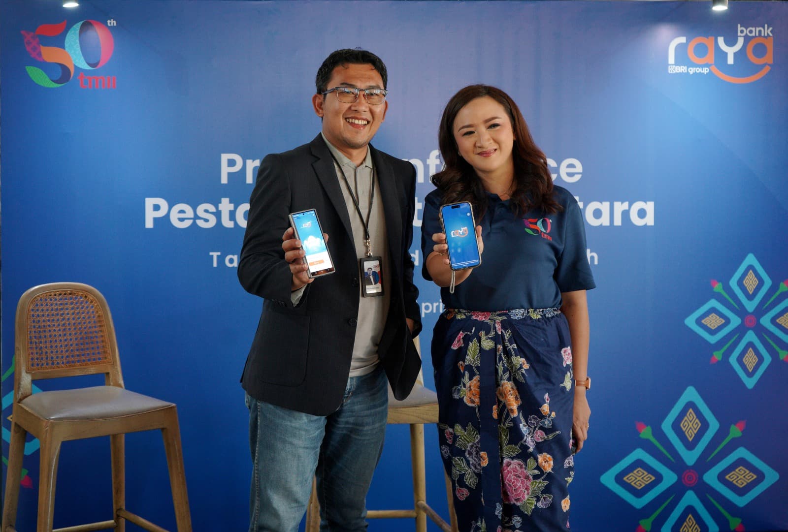 Rayakan HUT Ke-50 Taman Mini Indonesia Indah, Bank Raya Hadirkan Opsi Pembayaran Cashless untuk Pengunjung
