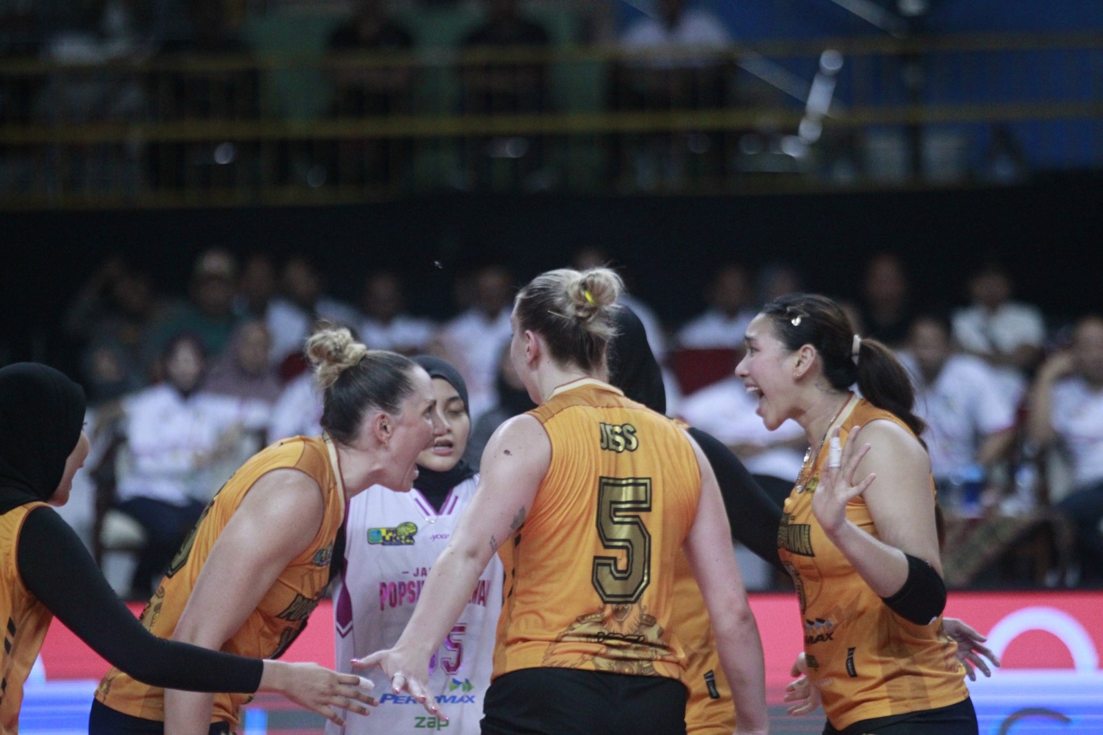 Proliga 2025: Kalahkan Electric PLN, Jakarta Popsivo Polwan Belum Terkalahkan di Final Four