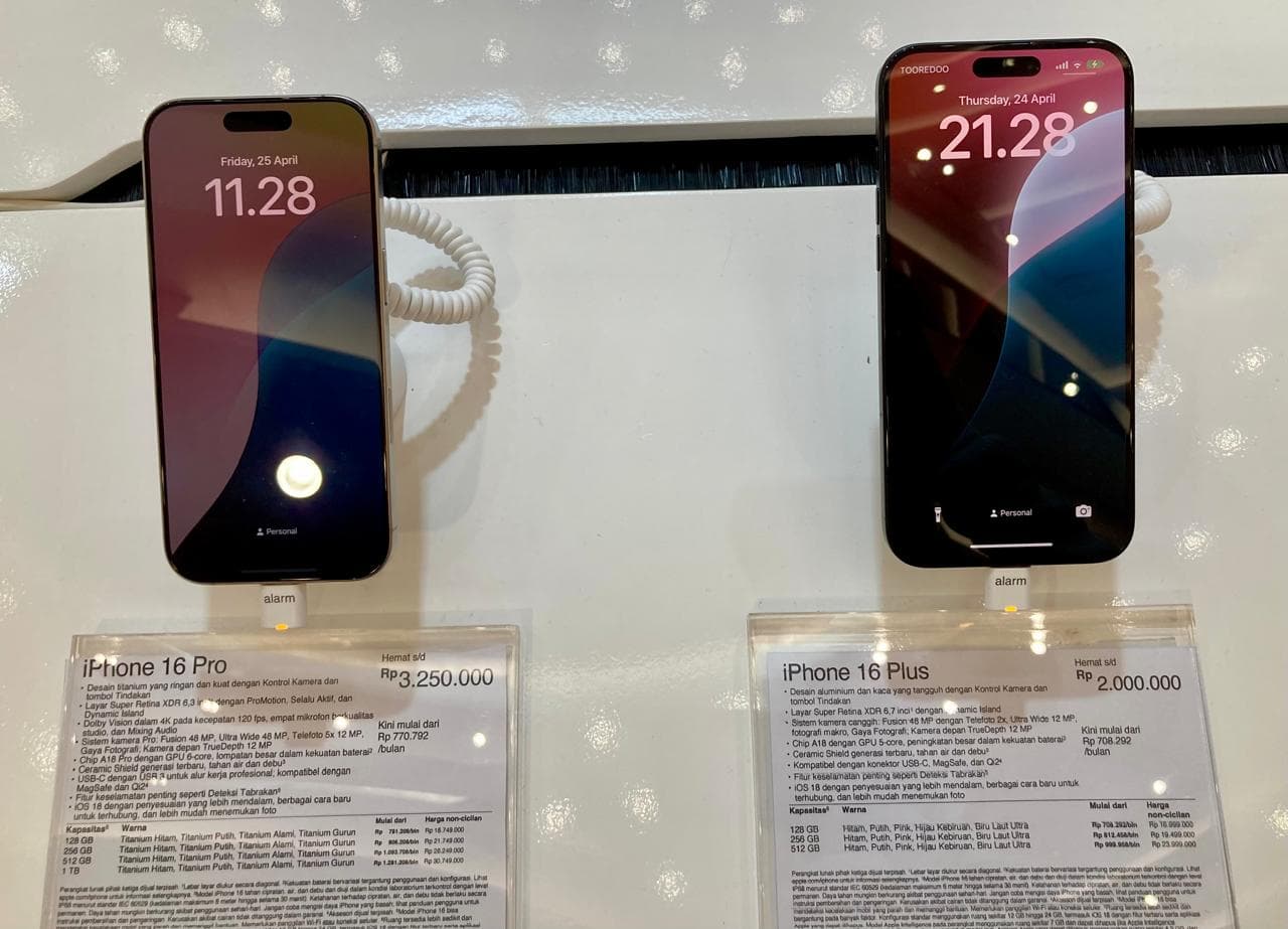 Harga iPhone 16 Turun Setelah iPhone 17 Rilis, Cek Daftar Terbarunya di Indonesia