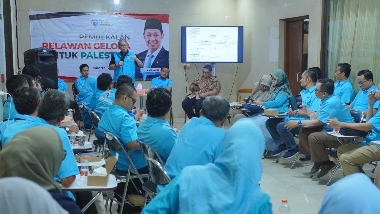 Dukung Rencana Evakuasi Warga Gaza, Partai Gelora Akan Siapkan Relawan