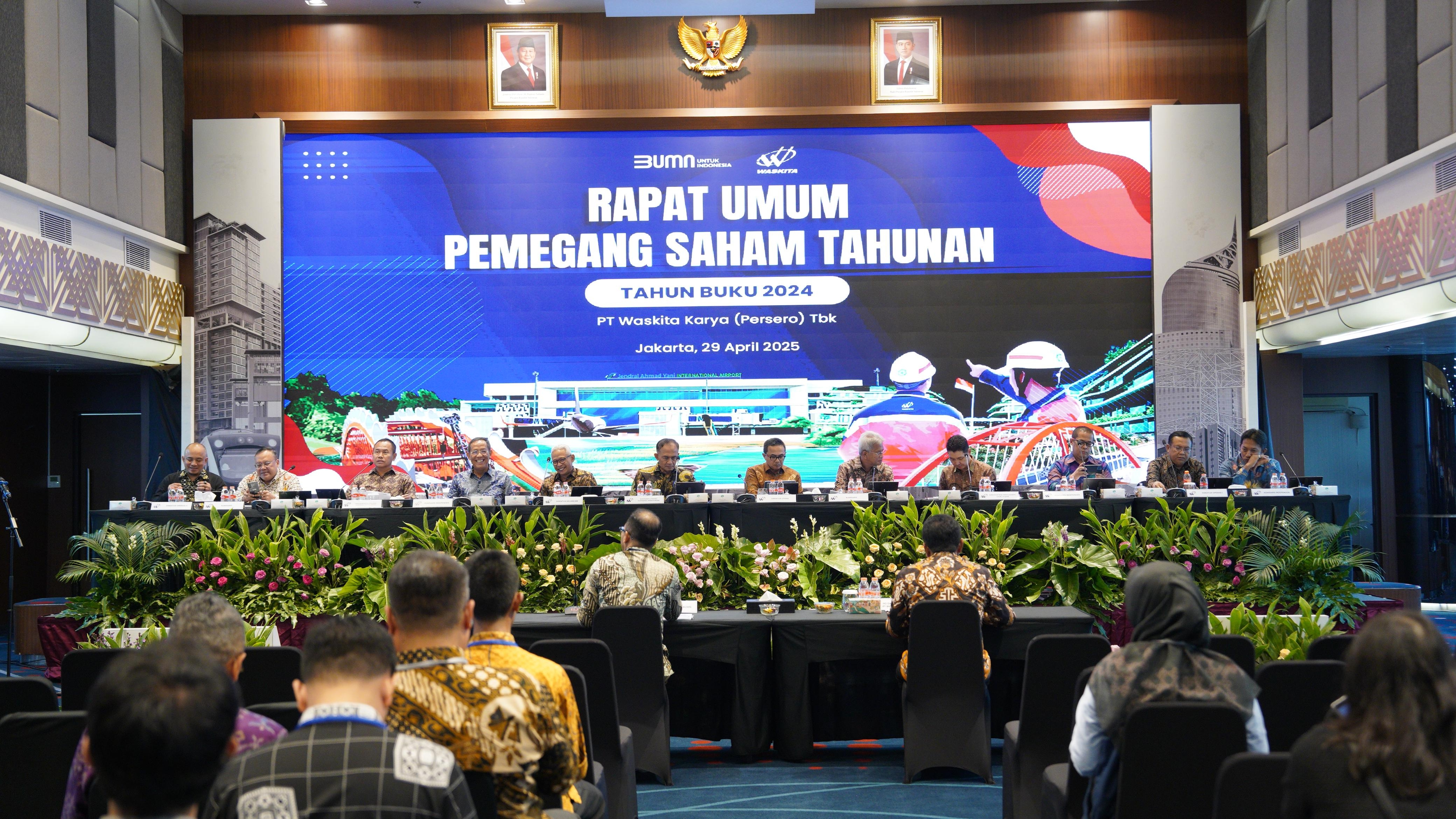 Gelar RUPST 2025, Utang Waskita Karya Turun Rp14,7 Triliun di 2024