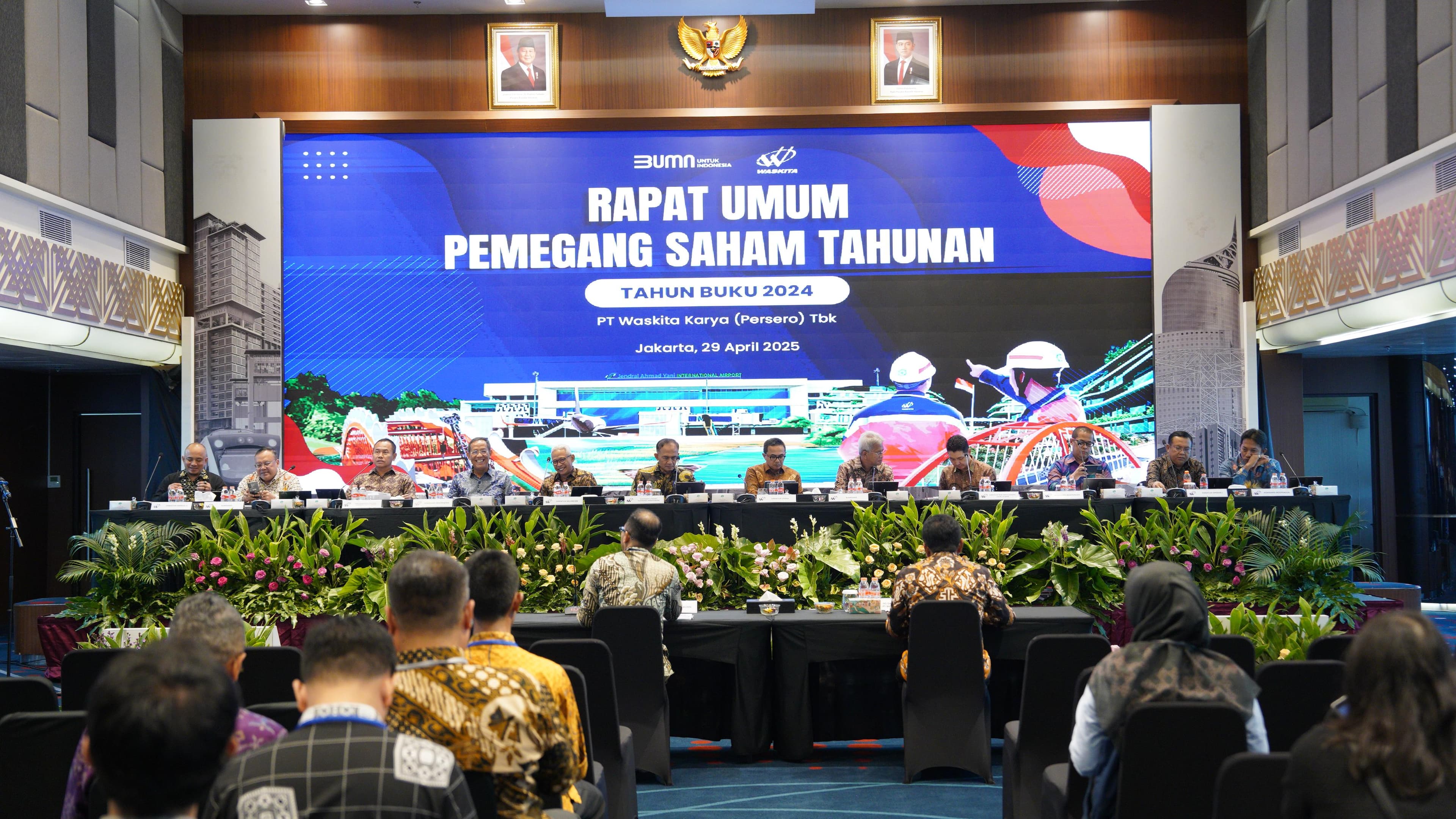 Gelar RUPST 2025, Utang Waskita Karya Turun Rp14,7 Triliun di 2024