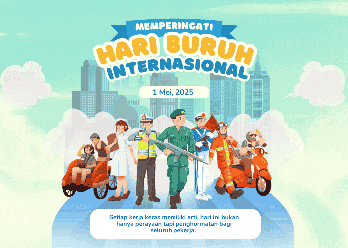 15 Link Poster Hari Buruh 1 Mei 2025 Desain Menarik, Yuk Share di Medsos