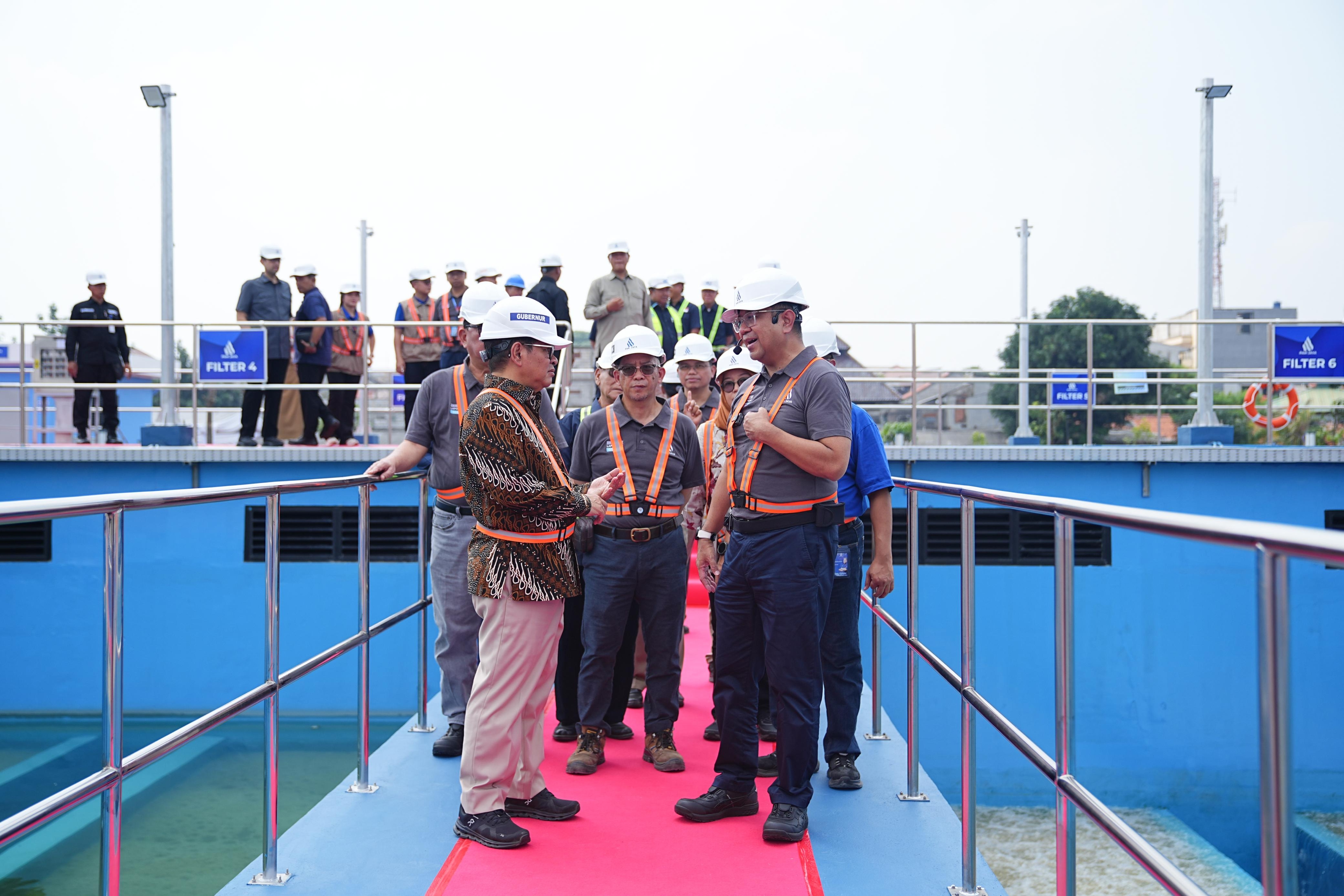 Resmikan IPA Buaran III, Pramono Target Kebutuhan Air Jakarta Terpenuhi 100 Persen di 2029