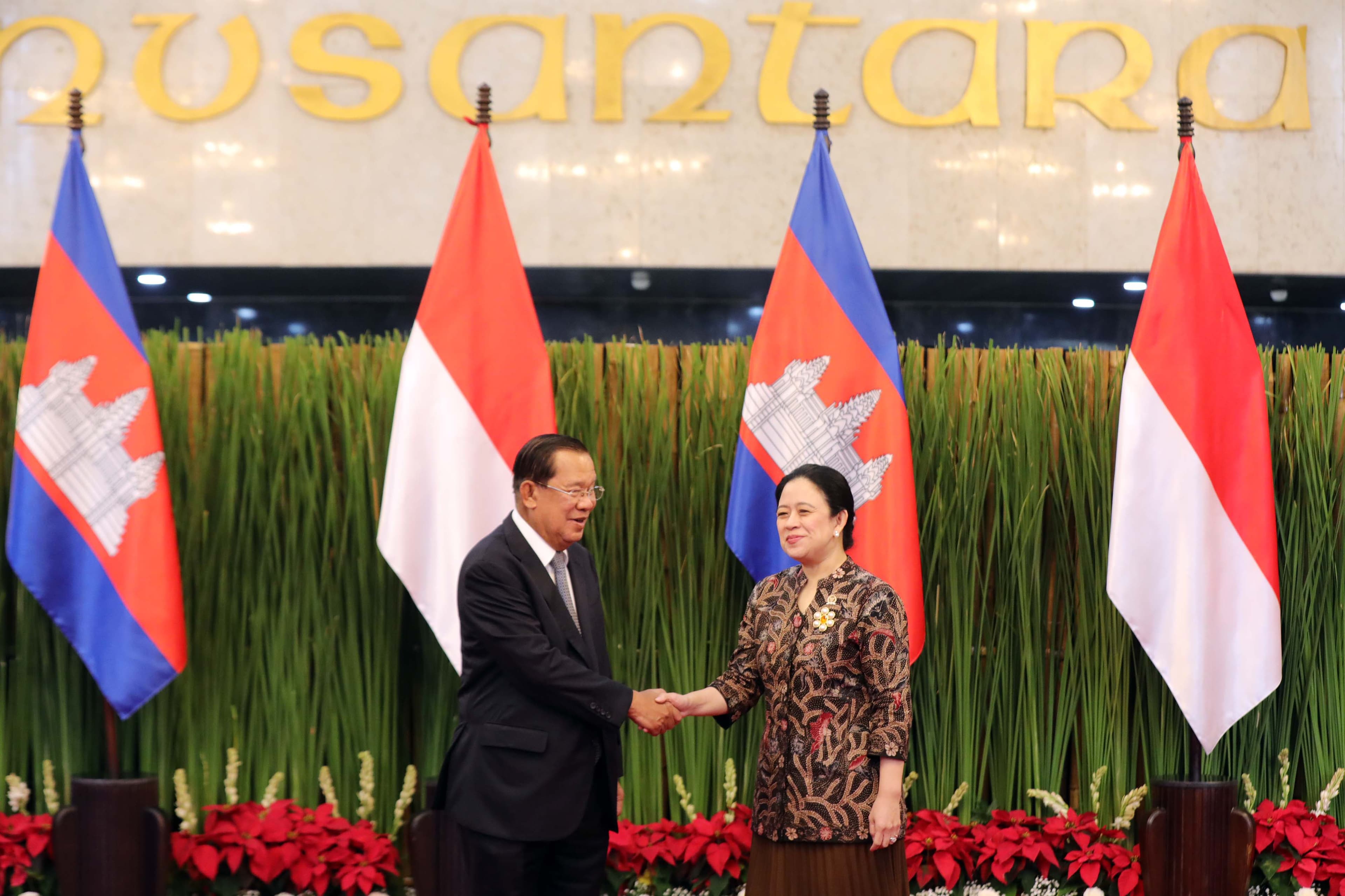 Puan Maharani dan Hun Sen Perkuat Diplomasi Parlemen Indonesia-Kamboja
