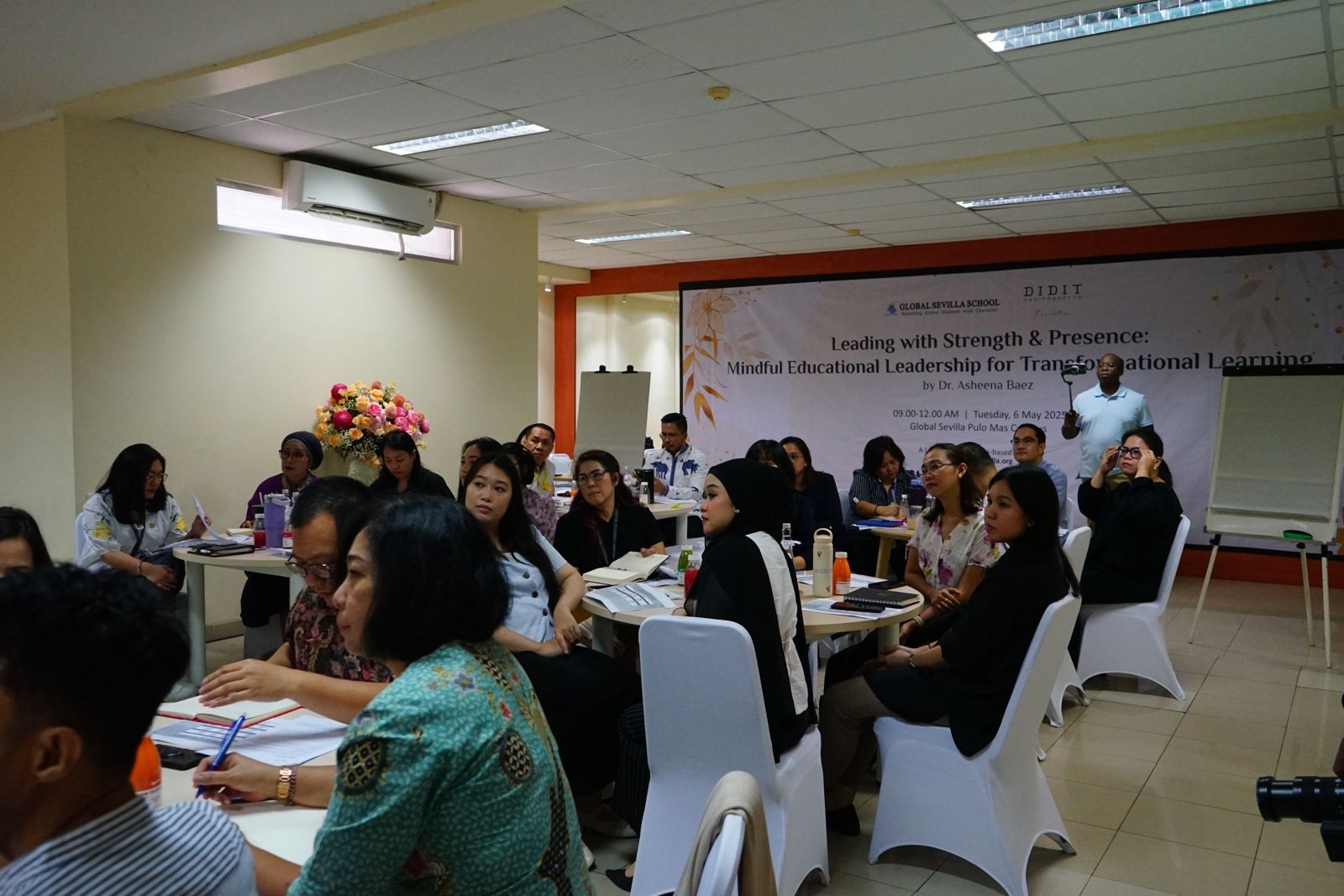 Global Sevilla School Gelar Workshop Mindful Leadership Bersama Dr. Asheena Baez