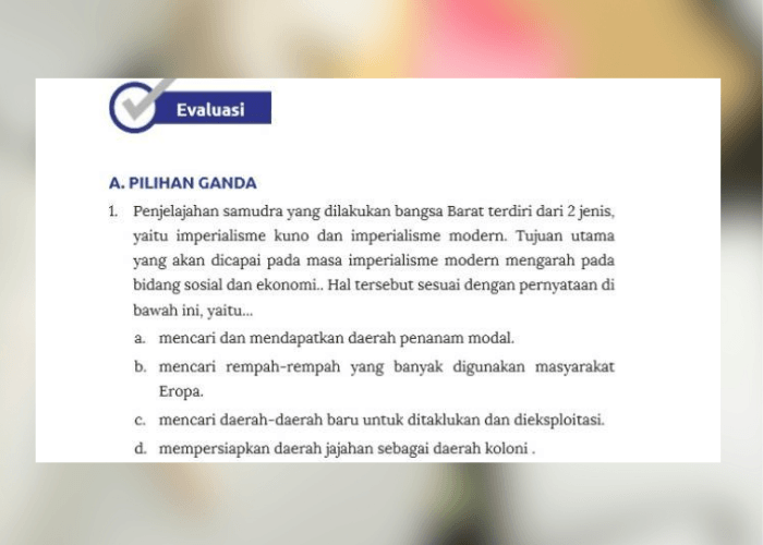 Kunci Jawaban IPS Kelas 8 Halaman 217-219 Kurikulum Merdeka: Tema 3 Nasionalisme
