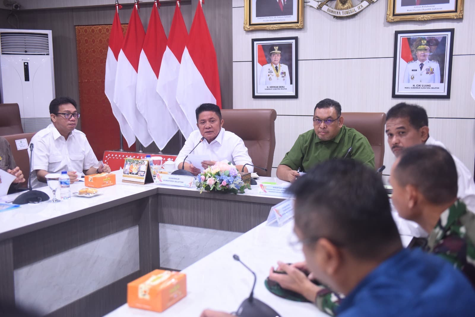 Gubernur Herman Deru Tegaskan Komitmen Sumsel Dukung Ketahanan Pangan Lewat Cetak Sawah