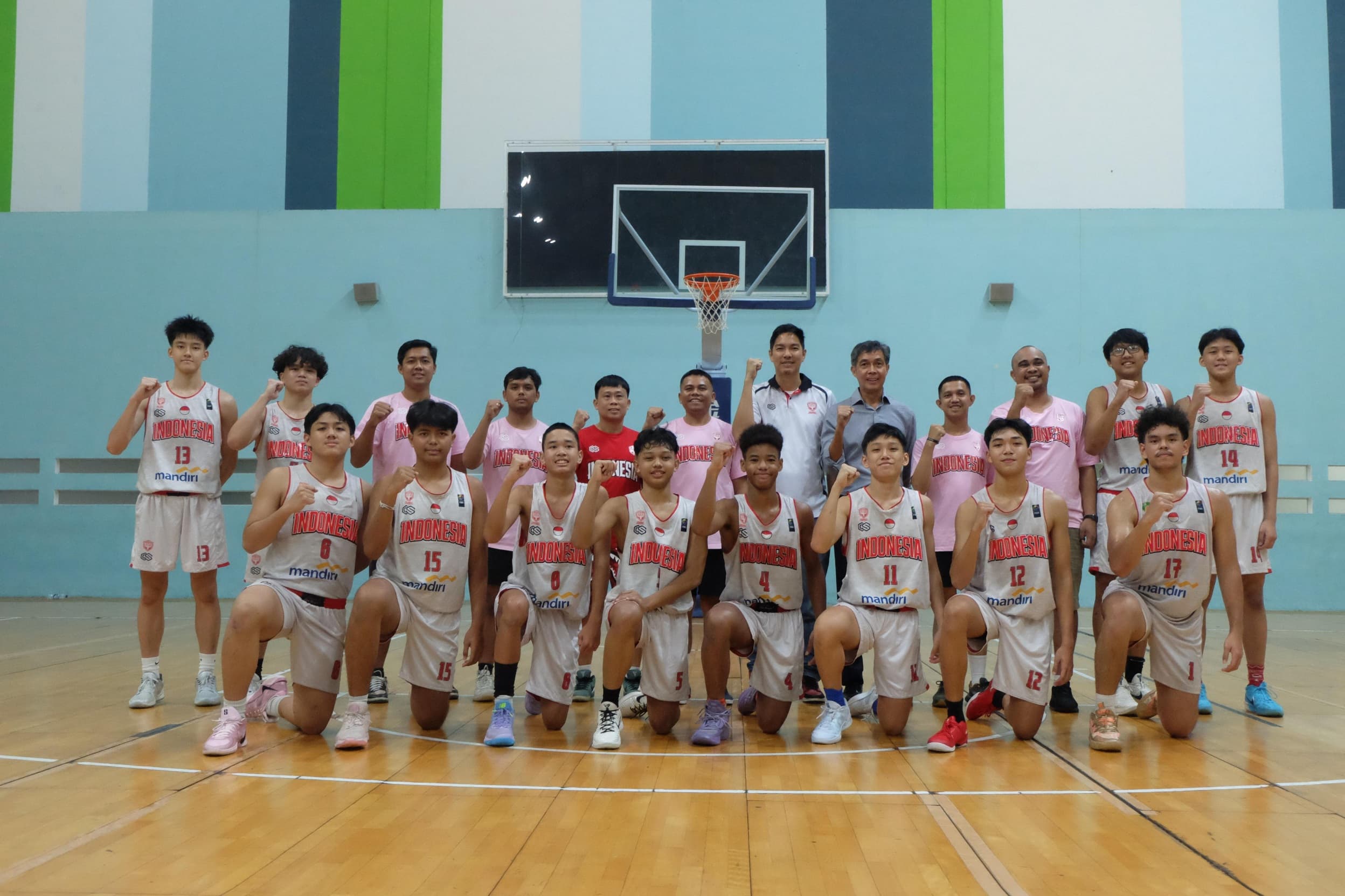 Timnas Basket Indonesia Putra U16 Amankan Kemenangan Kedua, Jaga Kans ke Piala Asia 2025