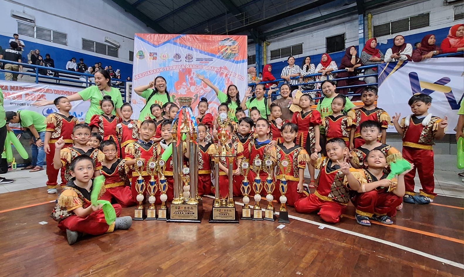 Marching Band TKK 3 Penabur Borong Piala Presiden-Gubernur Jawa Barat 2025