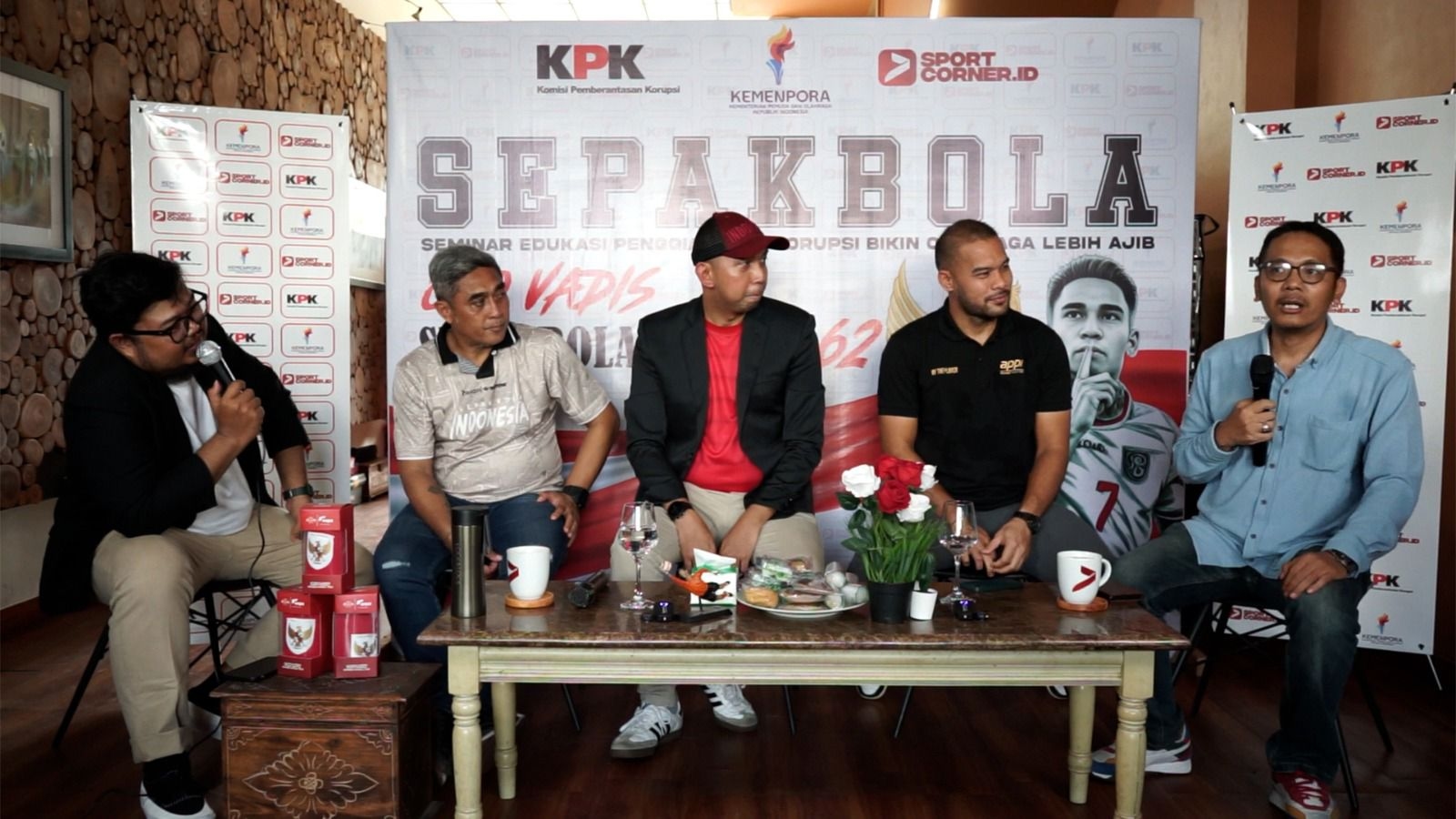 Seminar Sepakbola, Momentum Bangun Karakter Fair Play dan Sportifitas Atlet Sejak Dini
