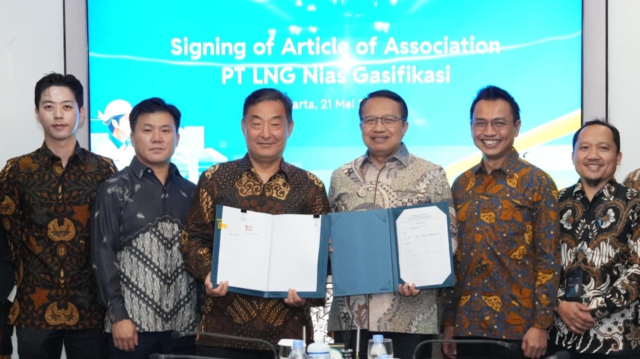 PLN EPI Bangun Infrastruktur LNG di Klaster Nias