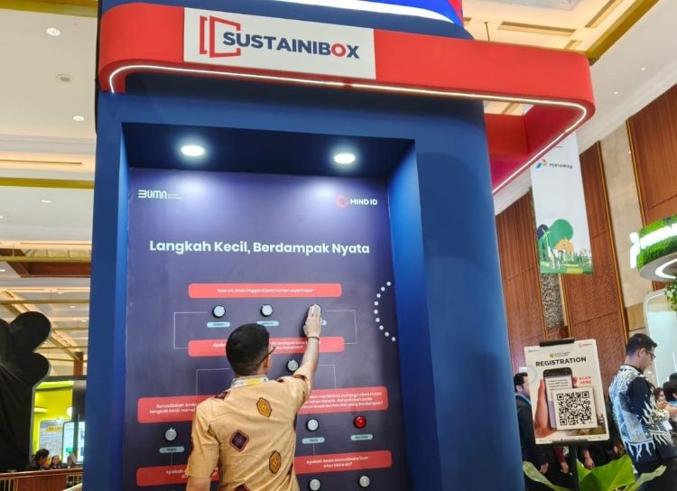 Ajak Lestarikan Lingkungan, MIND ID Hadirkan “Sustainibox” sebagai Edukasi Interaktif di HC Summit 2025