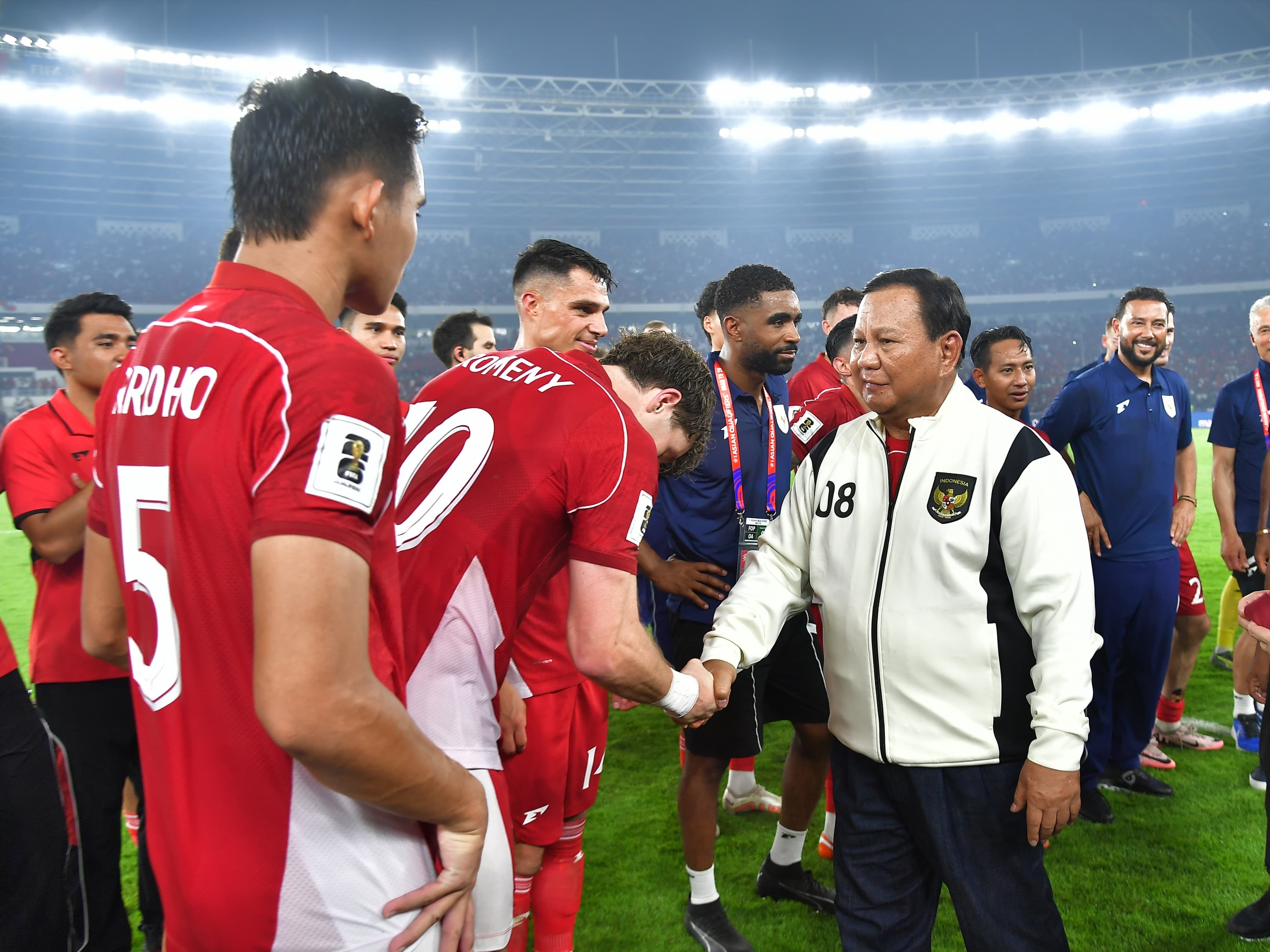 Prabowo Bersyukur Timnas Indonesia Kalahkan China, Peluang ke Piala Dunia Makin Besar