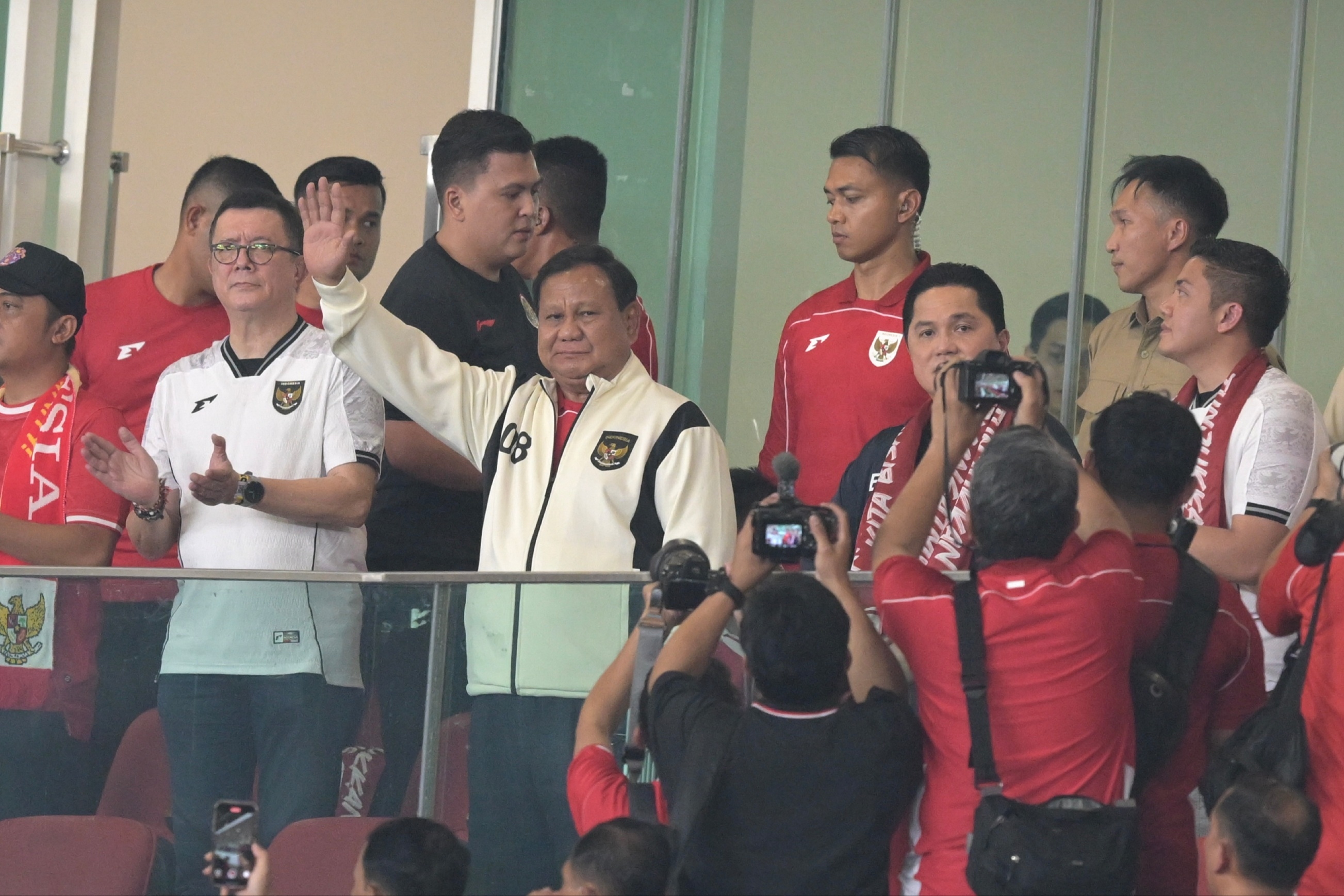 Erick Thohir: Prabowo Bawa Hoki untuk Timnas Indonesia, 2 Kali Hadir 2 Kali Menang