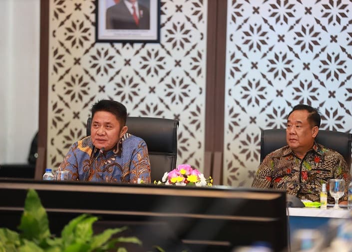 Gubernur Herman Deru Tekankan Pentingnya TJSL dalam Rapat Koordinasi Sektor Pertambangan dan Energi