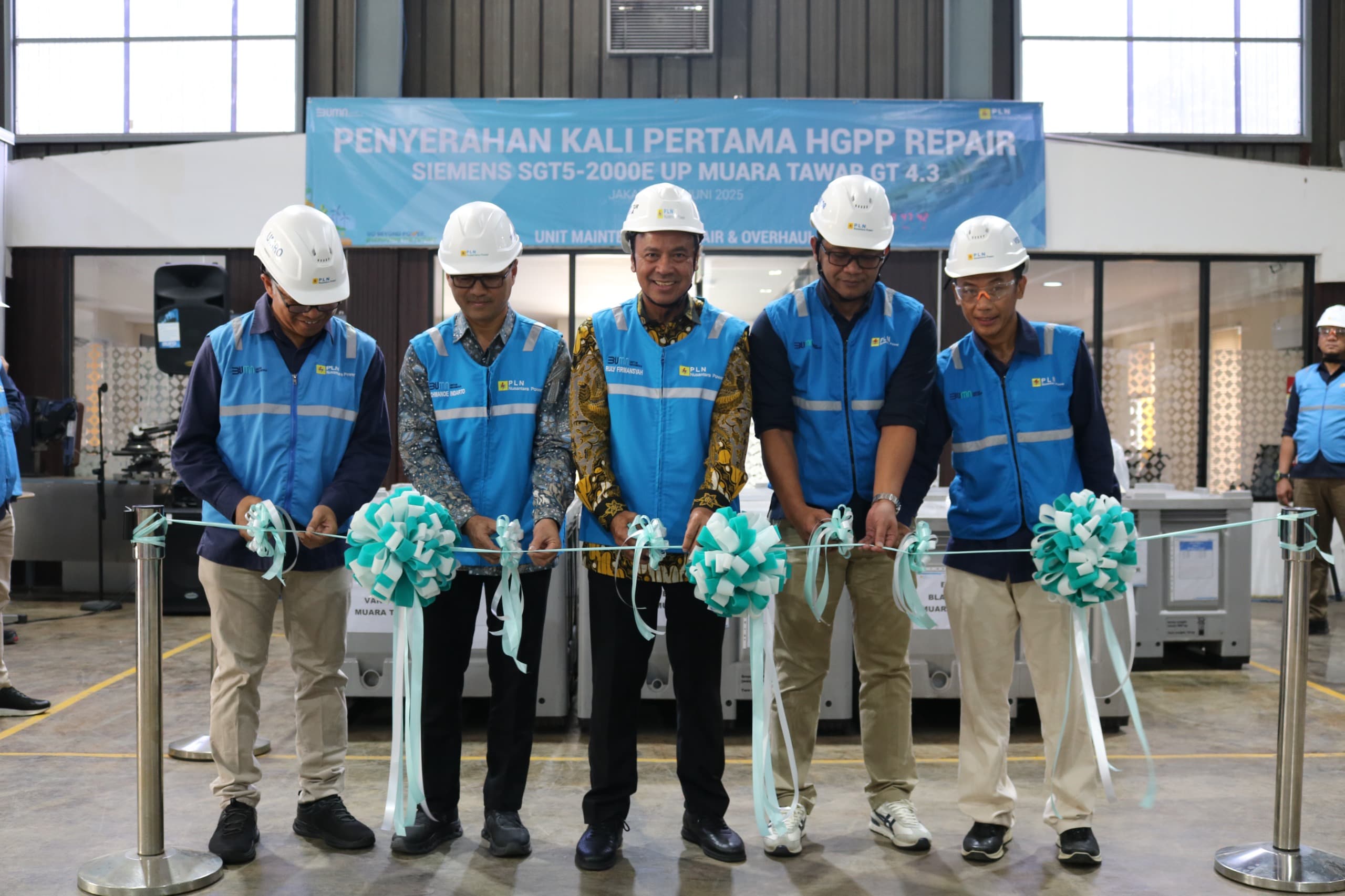 PLN NP Sukses Lakukan Perbaikan HGPP Secara Mandiri di PLTGU Muara Tawar