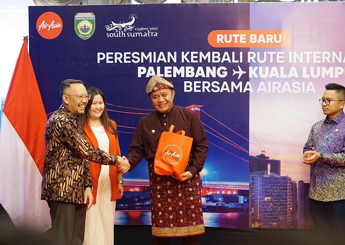 Bandara SMB II Kembali Berstatus Internasional, Gubernur Herman Deru Resmikan Rute Penerbangan Palembang-Kuala Lumpur