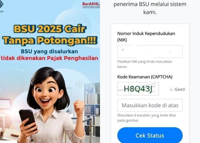 Cek Rekening BSU BPJS Ketenagakerjaan 2025, Pastikan Lolos Verifikasi dan Validasi Kemnaker!