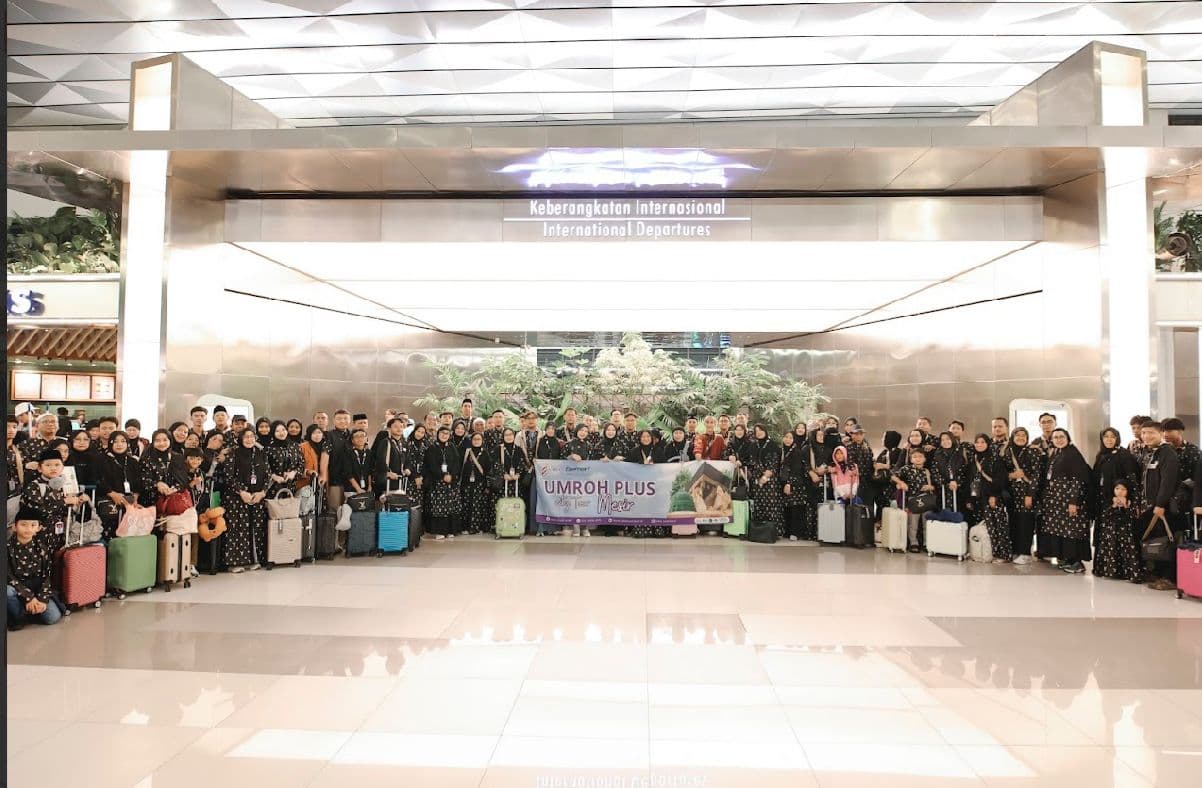 Gunakan EgyptAir, Yaa Latif dan Saba Tour Berangkatkan 200 Jamaah Umroh Plus Mesir