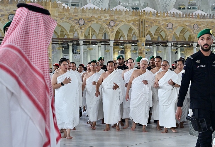 Presiden Prabowo Laksanakan Ibadah Umrah di Sela Kunjungan ke Arab Saudi
