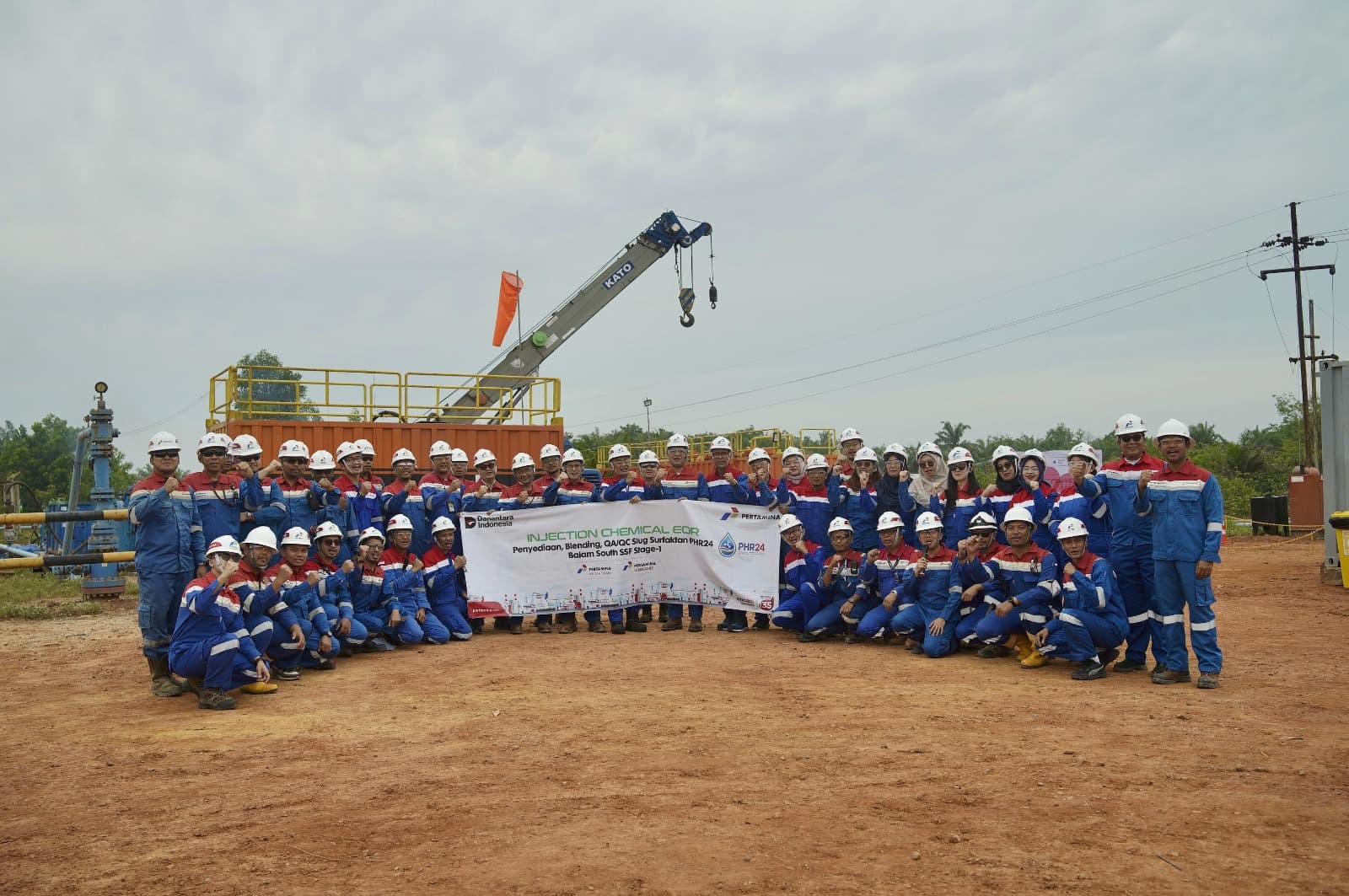 Pertamina Injeksi Perdana Surfactant PHR 24, Dorong Produksi Migas Nasional