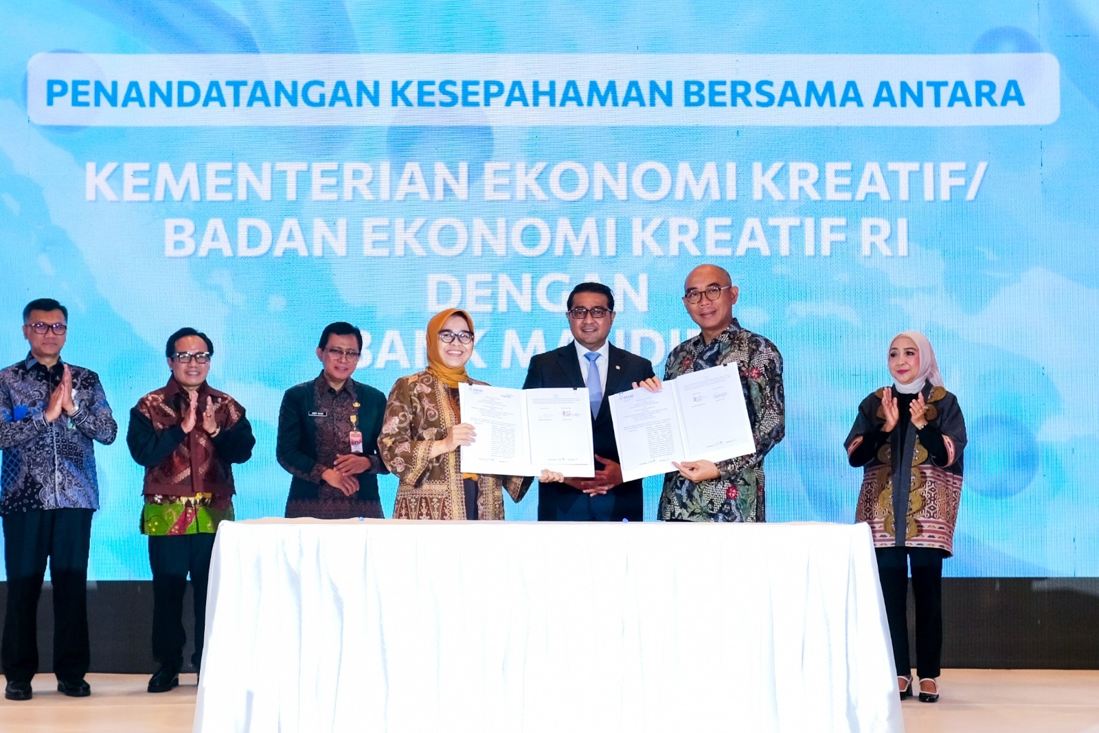 Dorong Ekonomi Inklusif dan Literasi Keuangan, Bank Mandiri Perkuat Sinergi untuk Pelaku Usaha Kreatif