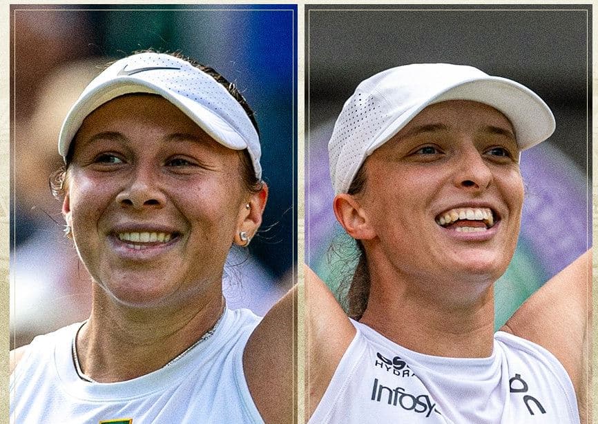 Wimbledon 2025: Iga Swiatek vs Amanda Anisimova, Duel Juara Baru Sektor Tunggal Putri