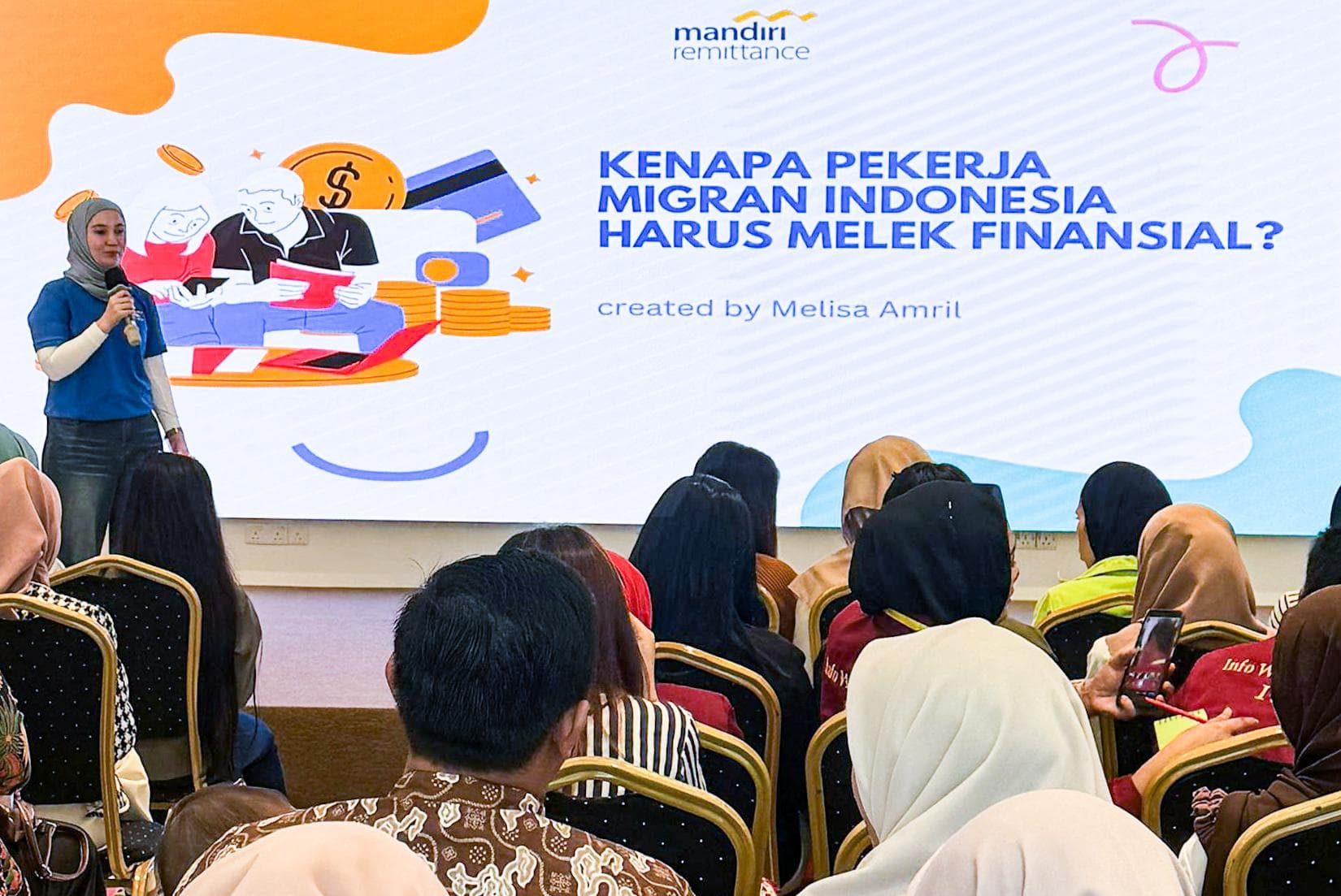 Mandiri Sahabatku Akselerasi Literasi Keuangan dan Wawasan Investasi untuk Pekerja Migran di Malaysia