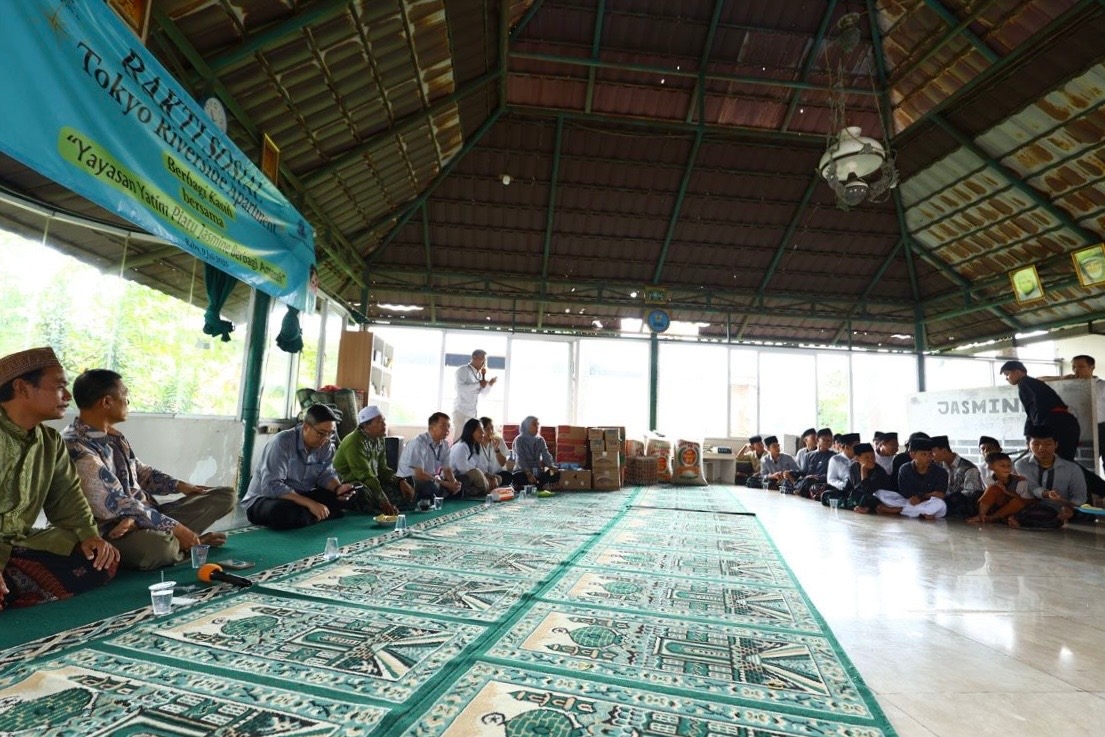 Kegiatan Sosial Tokyo Riverside: Tak Sekadar Bantuan, Tapi Hadirkan Senyum Anak Yatim
