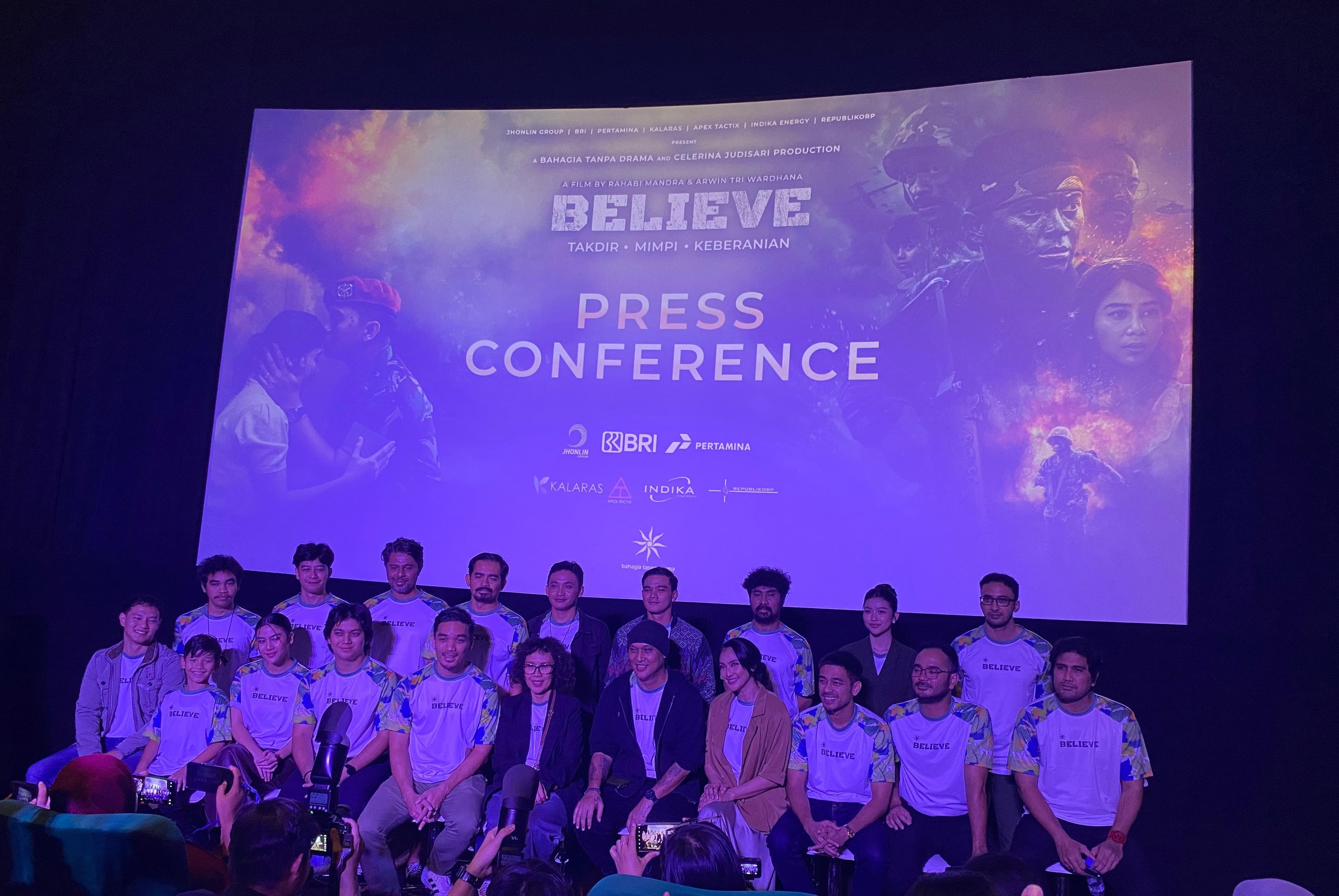 Main di Film Believe - Takdir, Mimpi, Keberanian, Ajil Ditto Tak Kapok Cedera