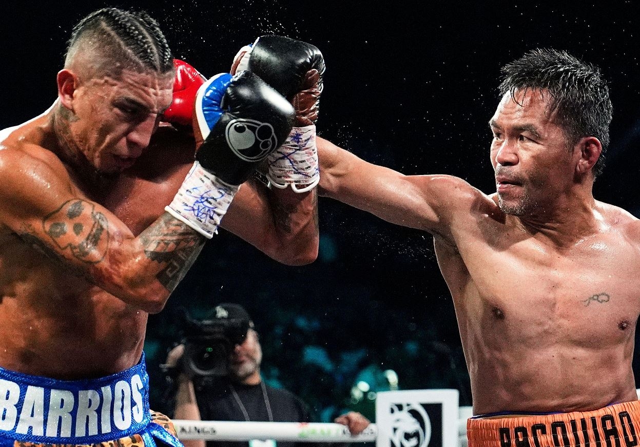Sukses Imbangi Mario Barrios yang Lebih Muda 16 Tahun, Manny Pacquiao Inginkan Rematch