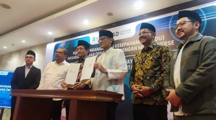 Muslimverse dan Nasaruddin Umar Office Teken MoU: Sinergi Teknologi dan Syiar Islam