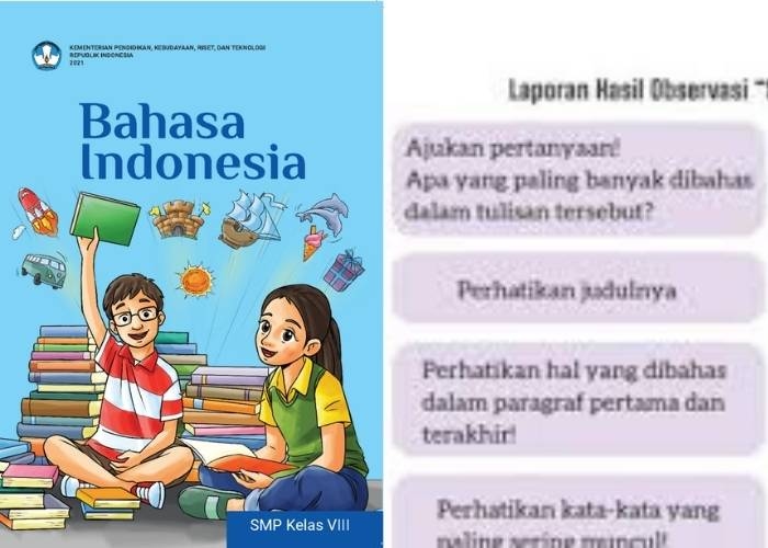 Kunci Jawaban Bahasa Indonesia Kelas 8 Halaman 15 Kurikulum Merdeka: Memahami Teks Laporan Hasil Observasi!