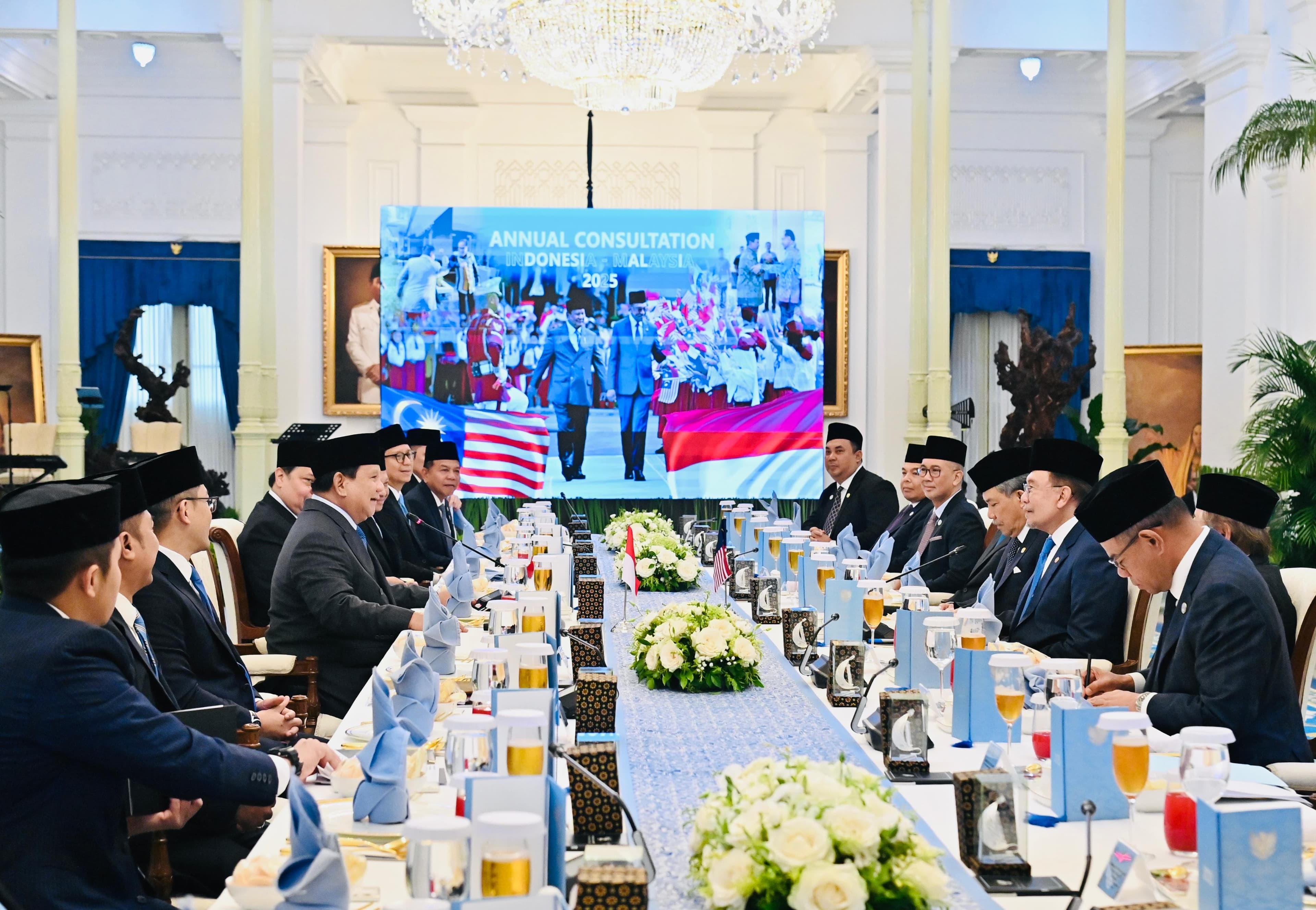 Konsultasi Tahunan Jadi Momentum Prabowo Pererat Hubungan Indonesia-Malaysia