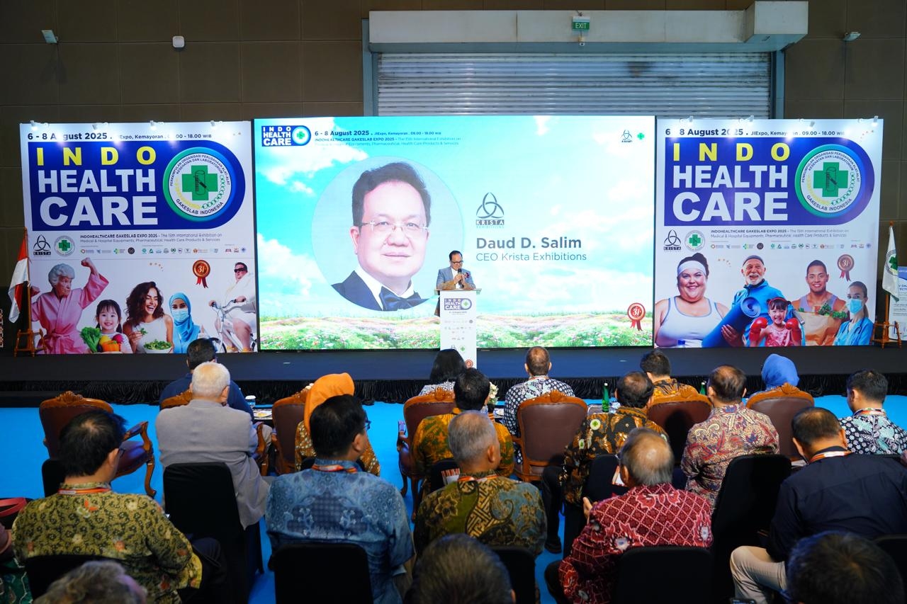 Indohealthcare GAKESLAB Expo 2025 Digelar di Jakarta, Dorong Kemandirian Industri Alat Kesehatan Nasional