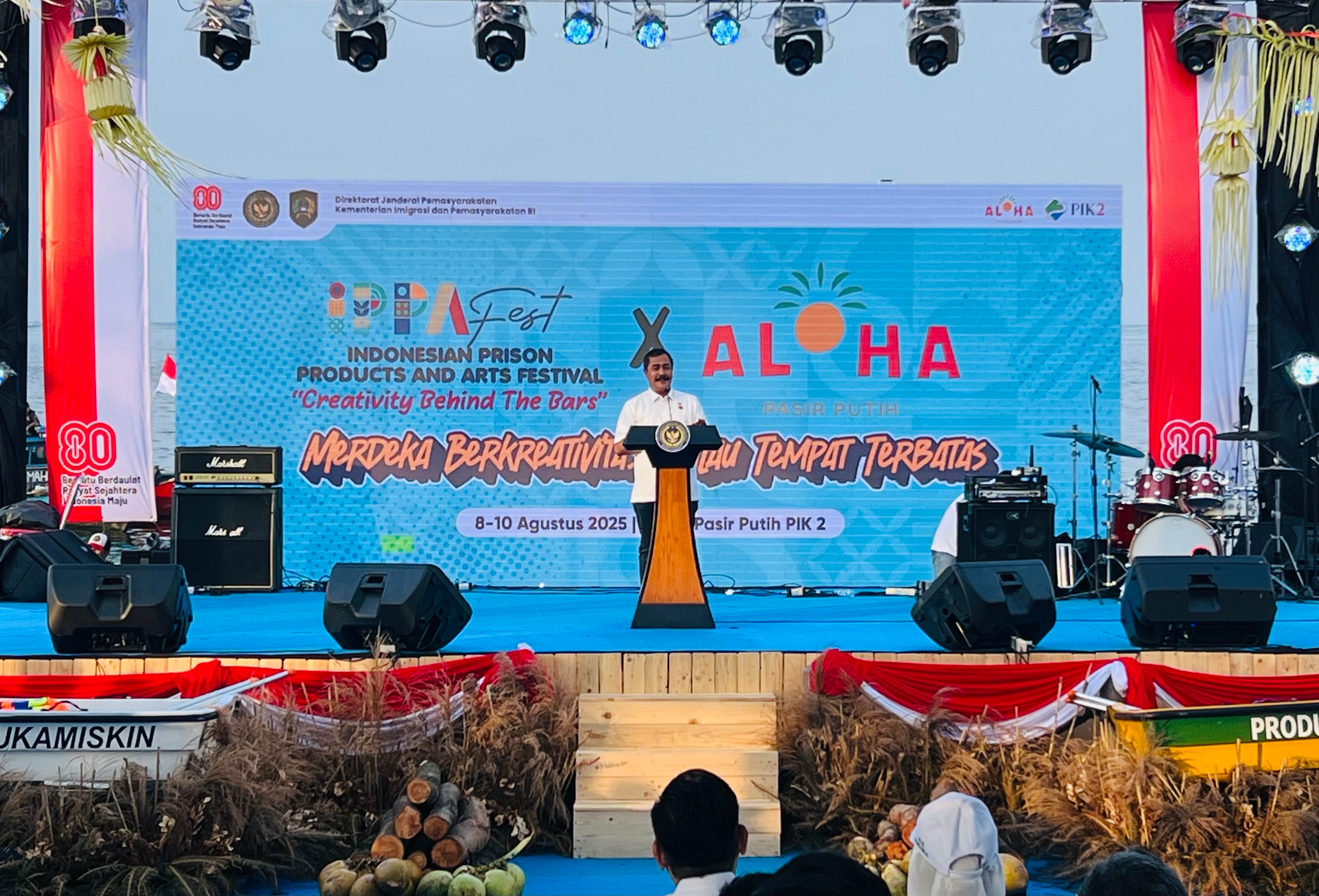 Menteri IMIPAS Buka IPPA Fest 2025 di Aloha PIK 2: Karya Warga Binaan Jadi Simbol Harapan