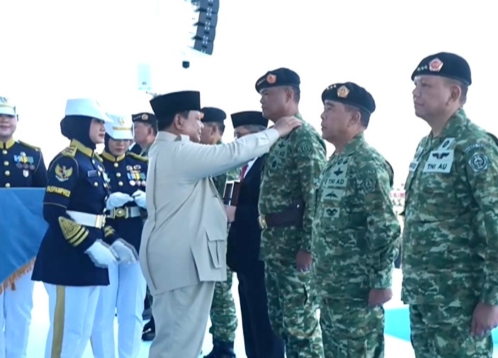 Presiden Prabowo Lantik Jenderal Tandyo Budi Revita Jadi Wakil Panglima TNI