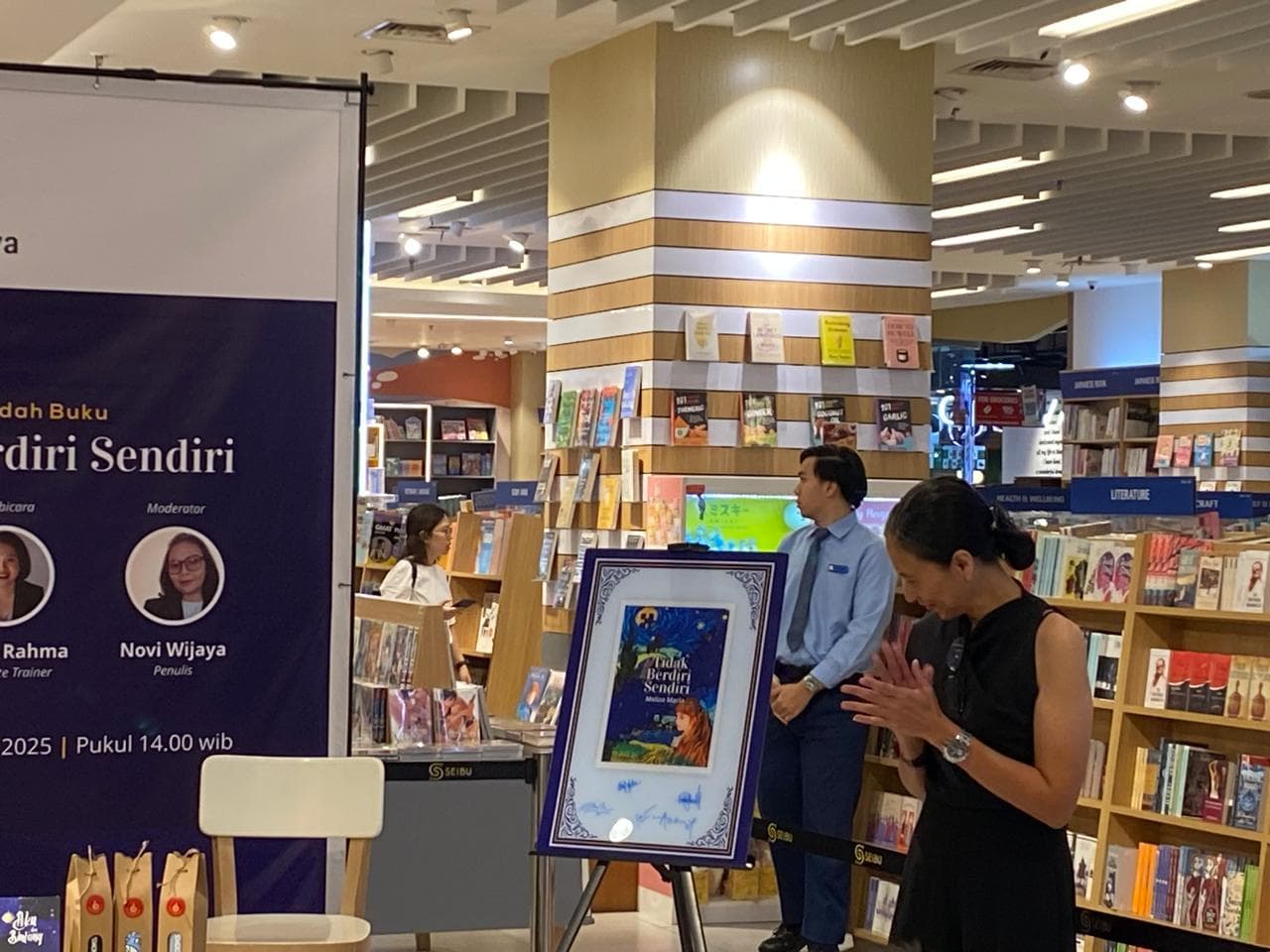 Meliza Maria Rilis Buku Baru “Tidak Berdiri Sendiri,” Kisah Tentang Menyusun Puzzle Seperti Menata Kehidupan