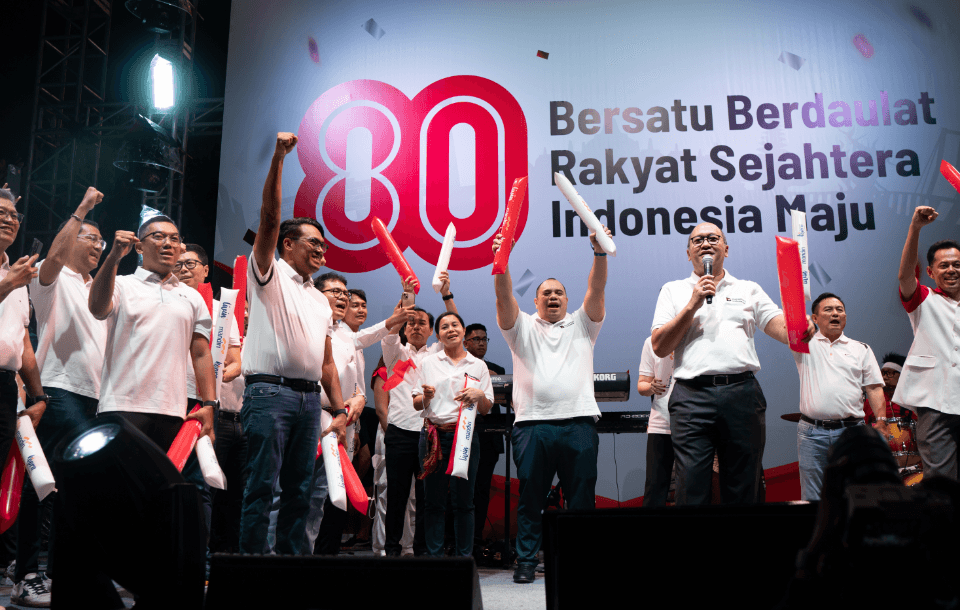 Gelorakan Semangat Nasionalisme, Bank Mandiri Meriahkan Pesta Rakyat HUT RI Ke-80 di Bundaran HI