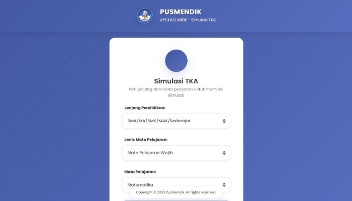 Cara Mudah Daftar Simulasi TKA 2025 dari Kemendikbud, Lengkap dengan Link dan Jadwal