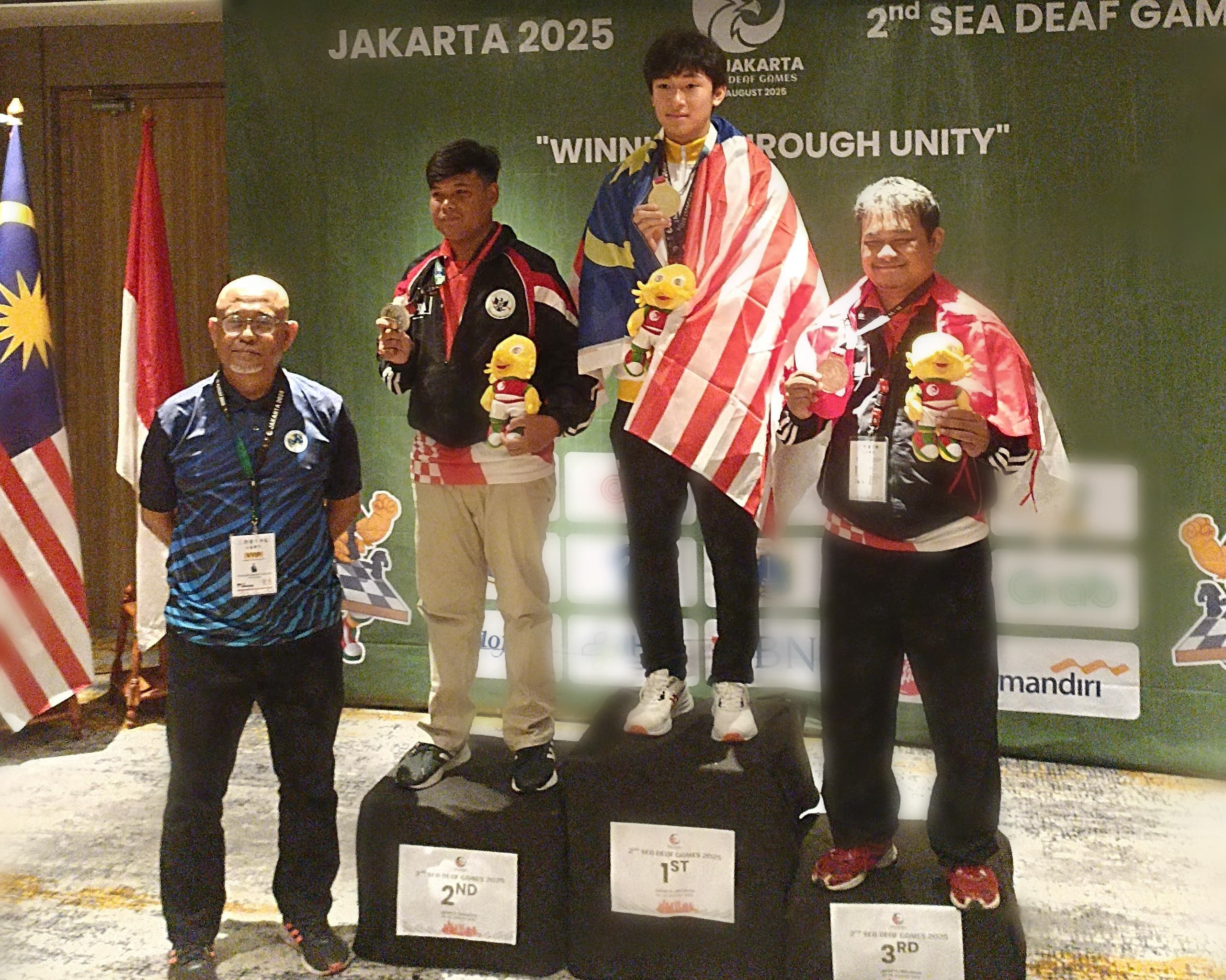Bank Mandiri Akselerasi Prestasi dan Inklusivitas Melalui 2nd Southeast Asia Deaf Games 2025