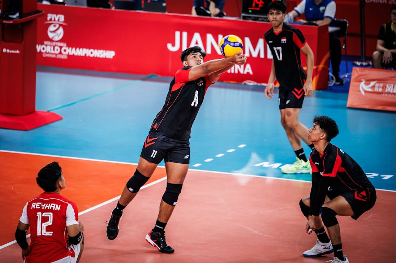 Kejuaraan Dunia Voli Putra U-21: Bungkam Puerto Riko 3-0, Indonesia Tantang Brasil untuk Posisi 17