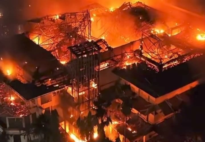 Tiga Orang Tewas dalam Pembakaran Gedung DPRD Makassar