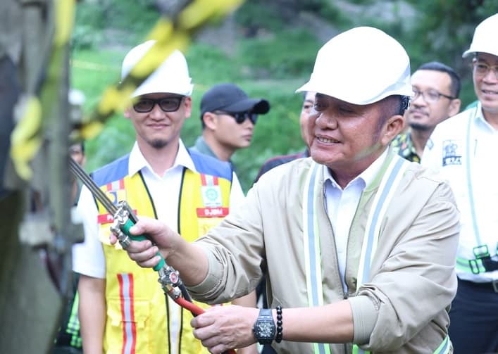 Kolaborasi Pemerintah dan Asosiasi Pertambangan, Jembatan Muara Lawai Dibangun Ulang demi Akses Ekonomi Rakyat