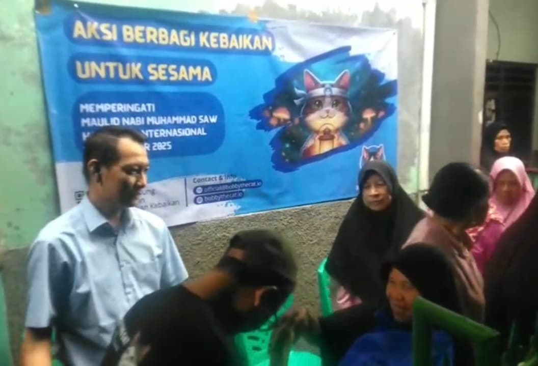 Memperingati Hari Amal Internasional, Bobby The Cat Gelar Aksi Berbagi di Jakarta Pusat