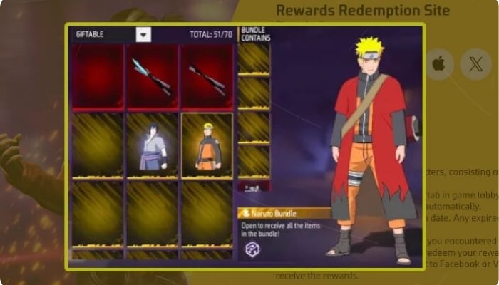 Daftar Kode Redeem FF Max Terbaru Hari Ini, 8 September: Dapatkan Pet Skin Galaxy Arvon dan Emote Akatsuki