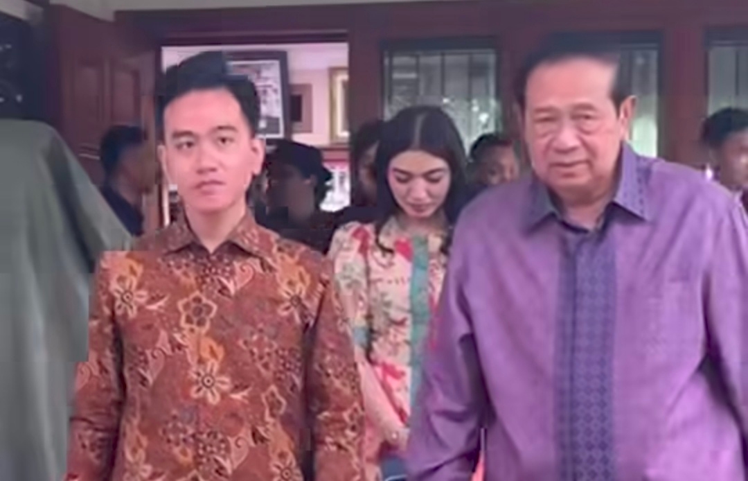 Gibran ke Cikeas, Beri Ucapan Selamat Ulang Tahun ke-76 ke SBY