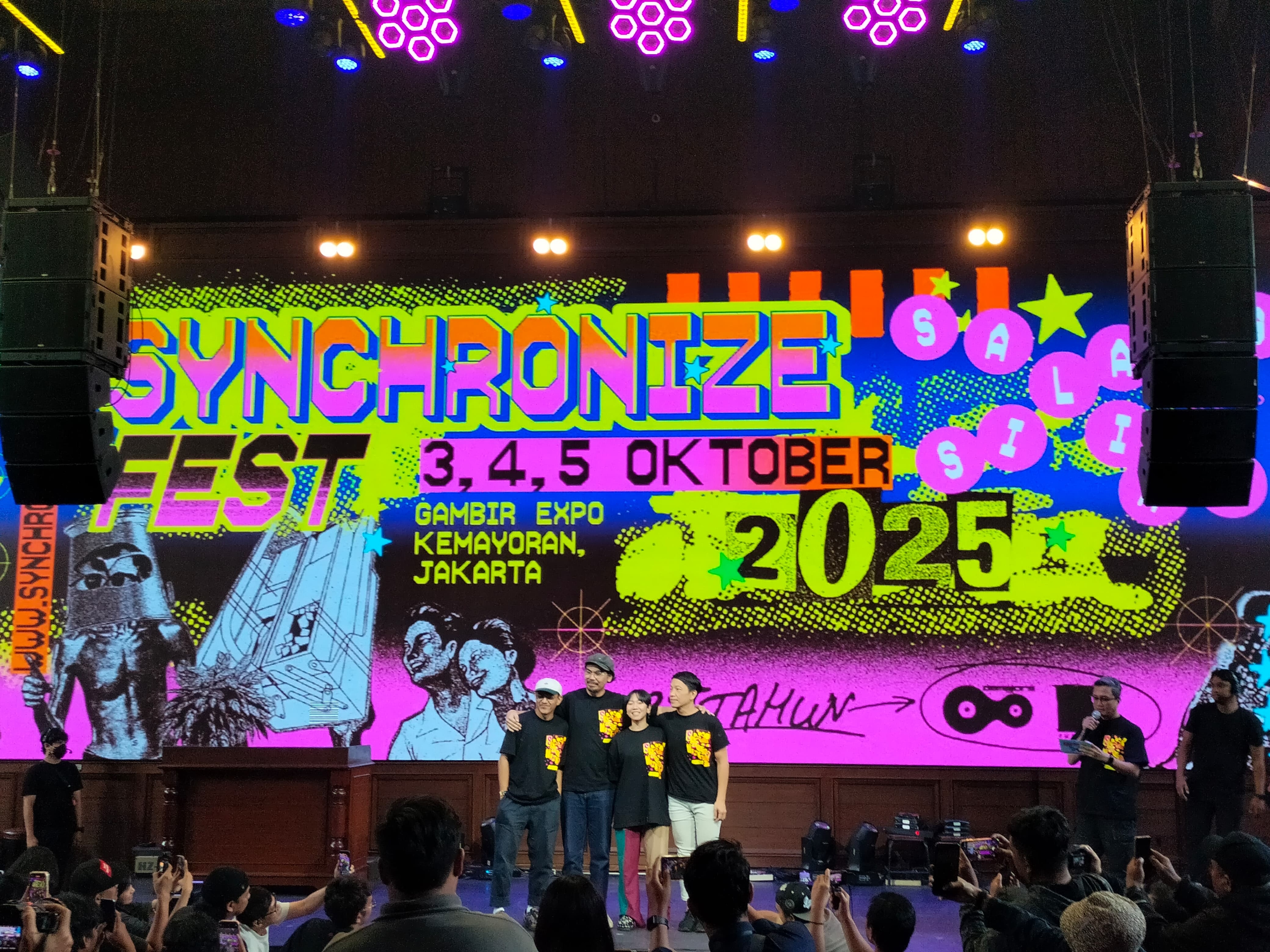 Ada 147 Penampil, Synchronize Fest 2025 Hadir dengan Konsep Saling Silang